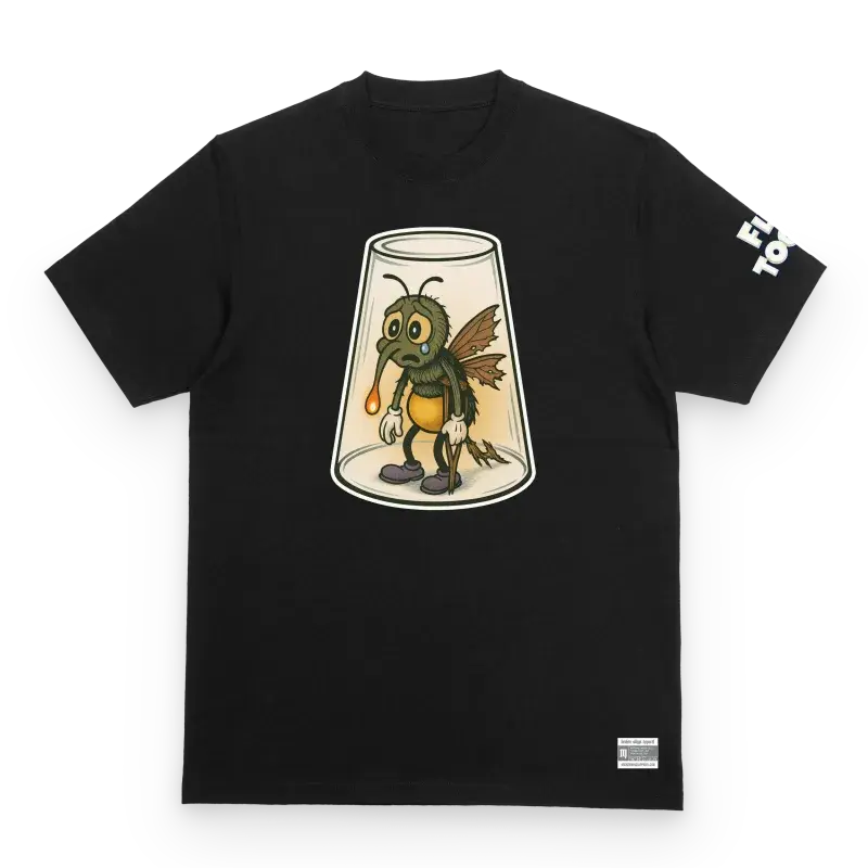 Feelin Trapped — Fly Toons tee.