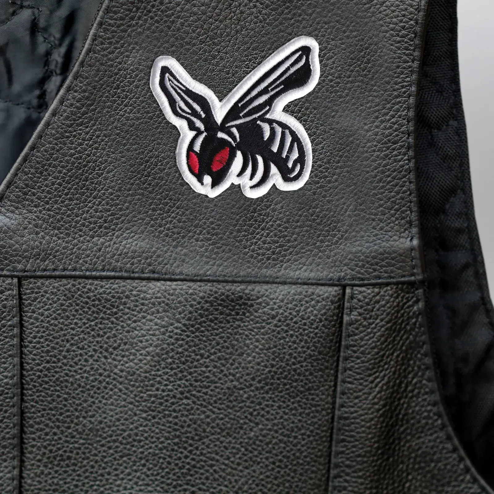 2nd Edition Patch 'Classic Side Lace' Leather Vest, product shot 5