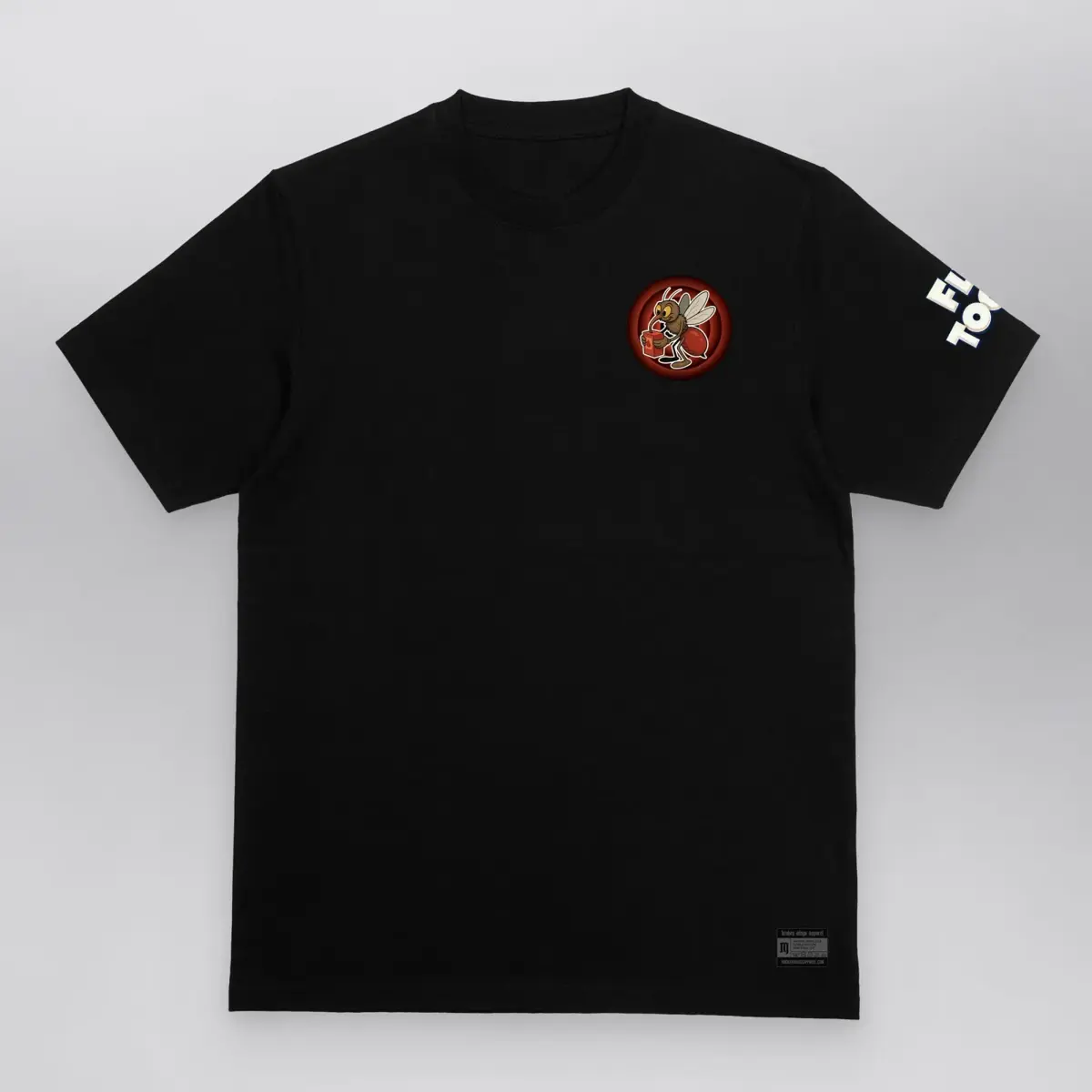 Blood Thirsty Bullseye - Fly Toons Tee, front