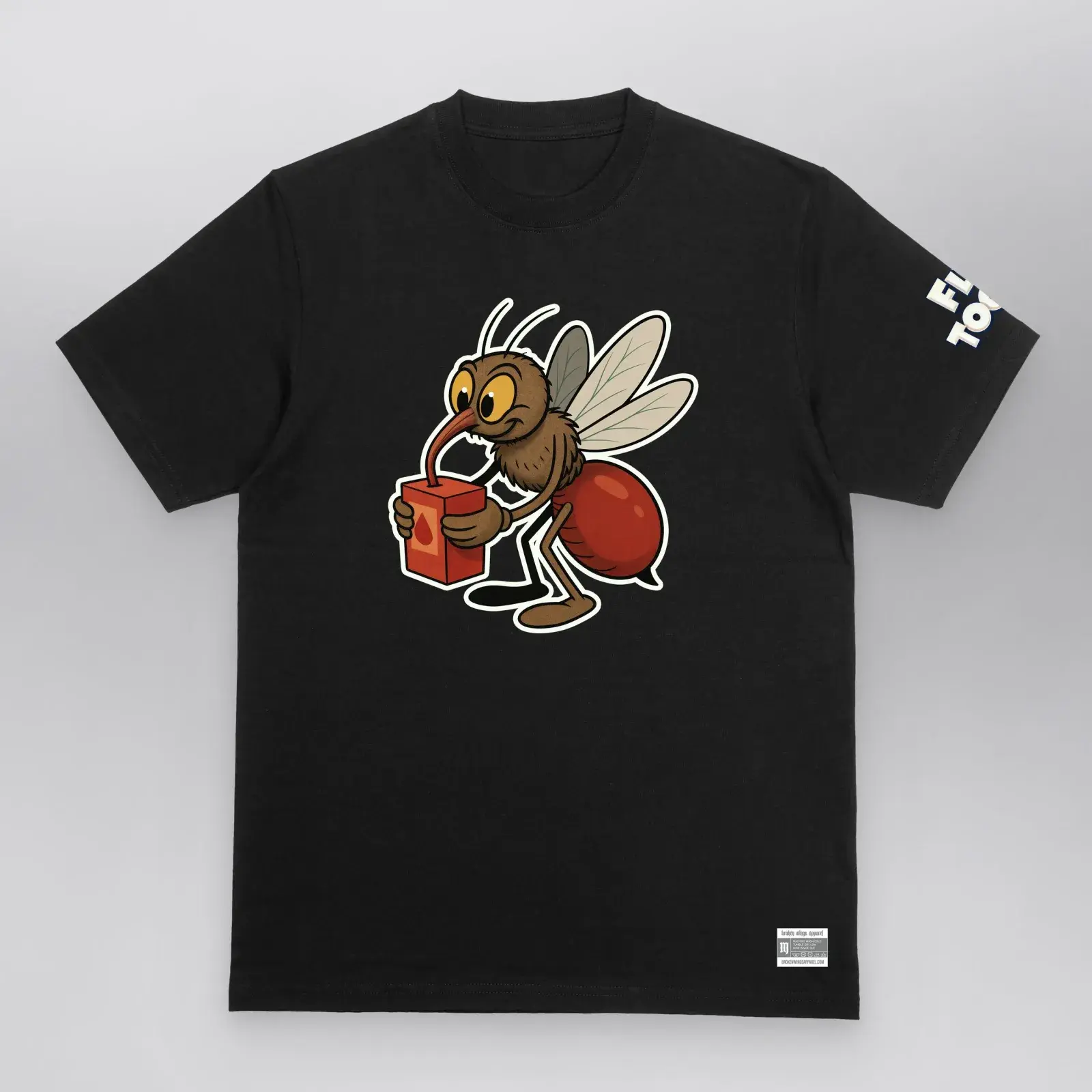 Blood Thirsty  - Fly Toons Tee, front