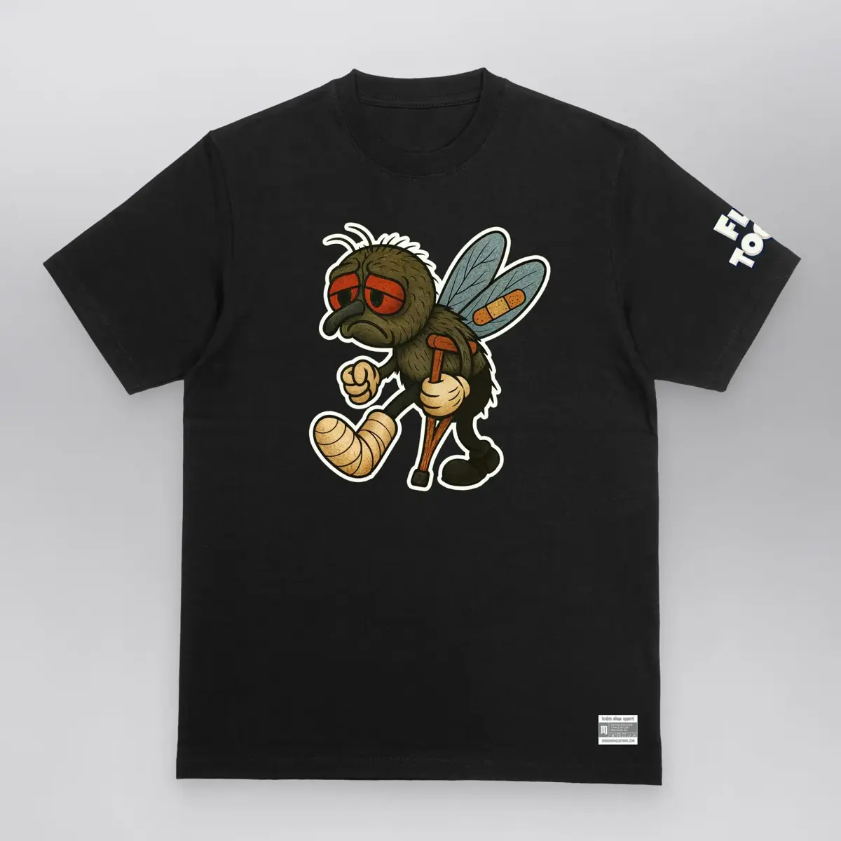 Broken Spirits  - Fly Toons Tee, front