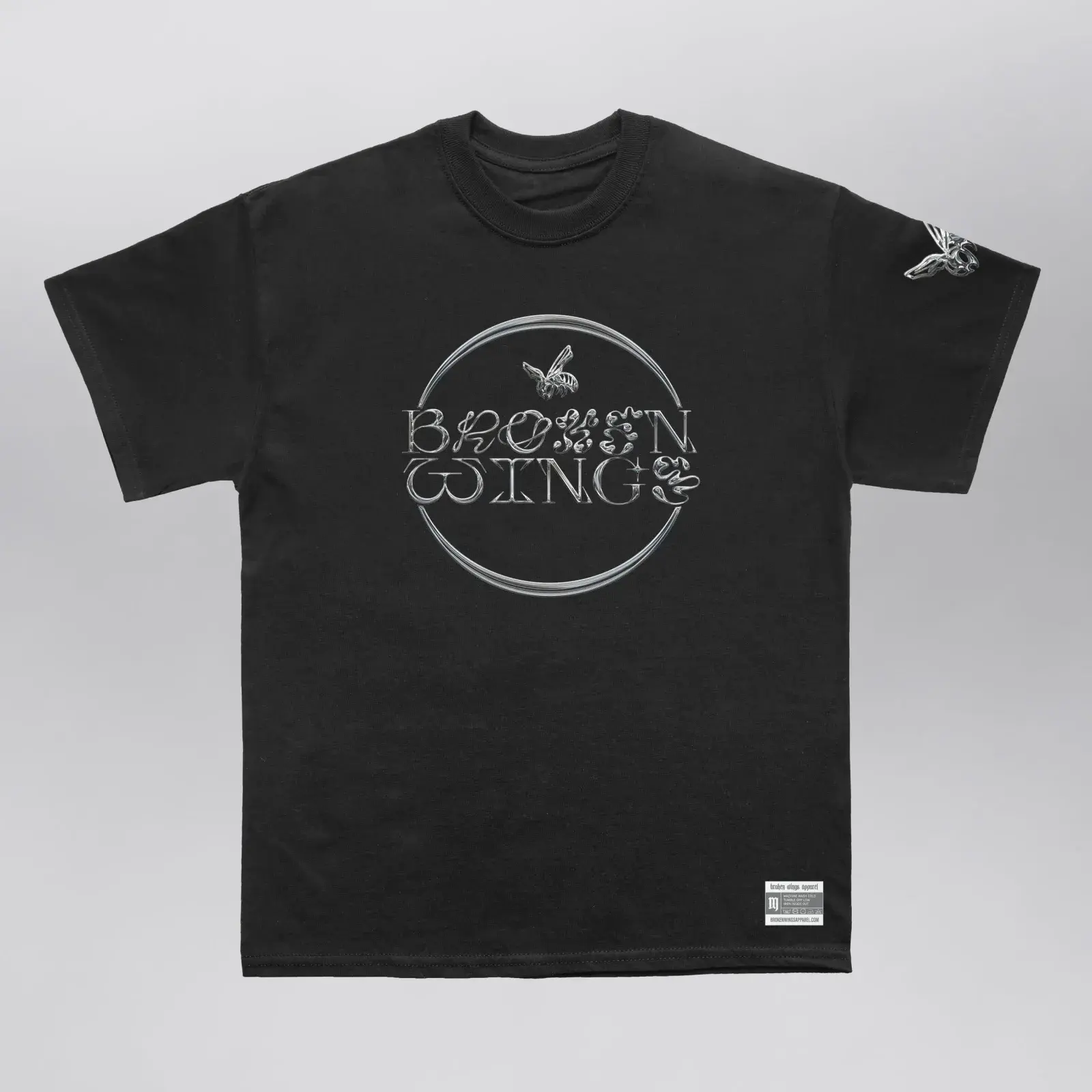 Chrome Dip Tee, front