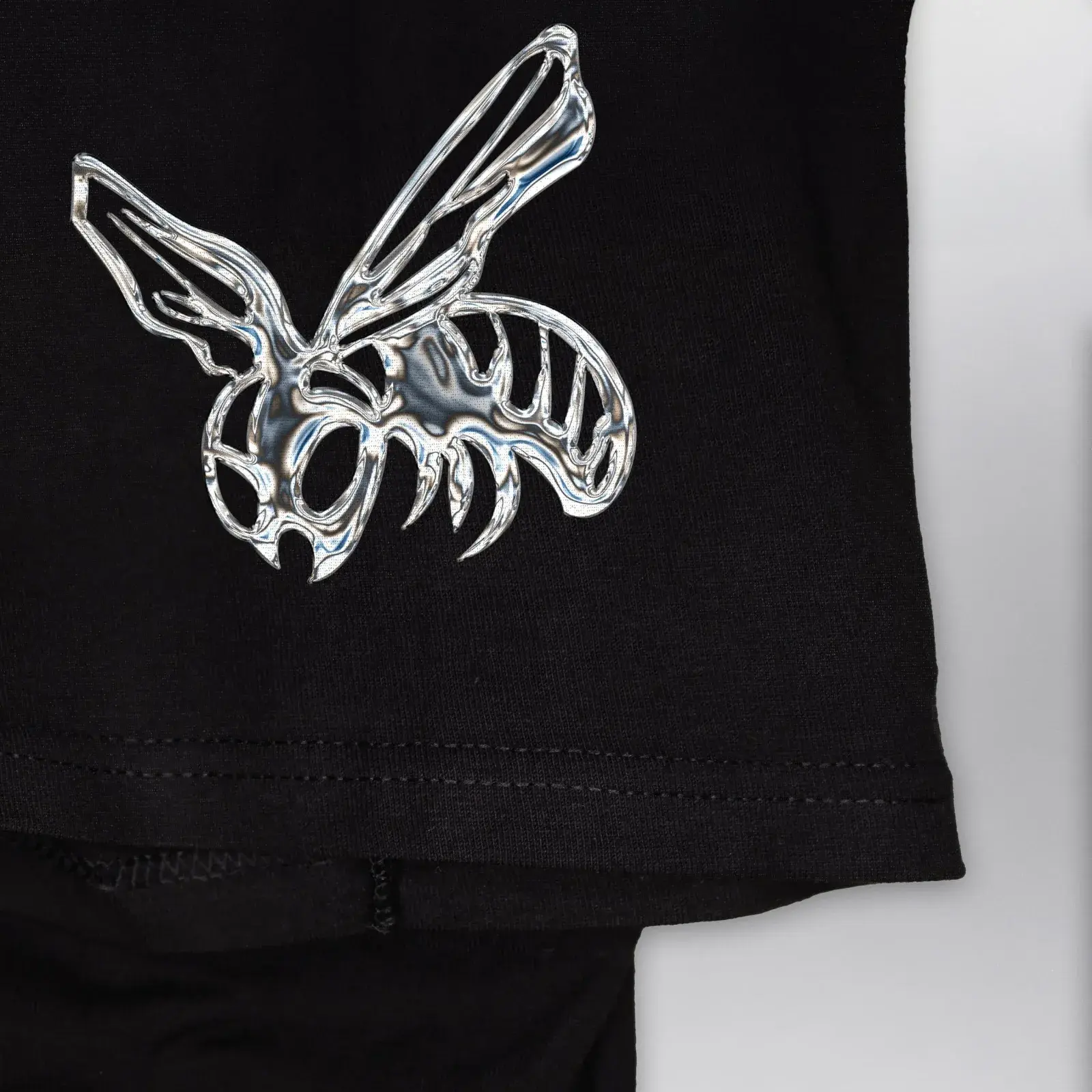 Chrome Dip Tee, detail