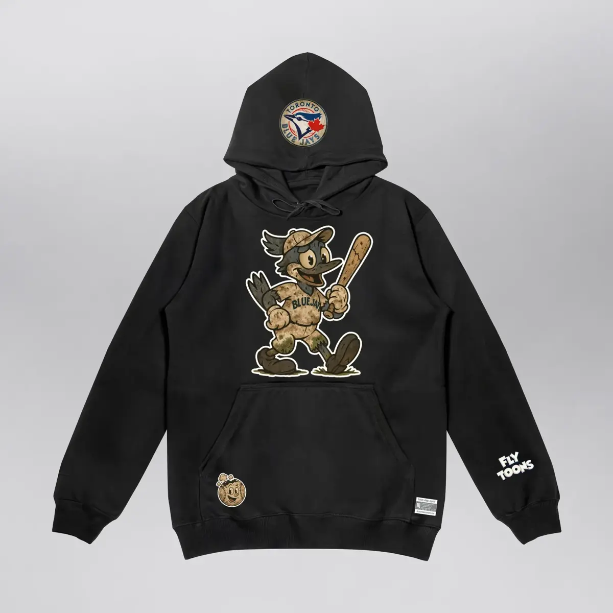 Dirty Birdy Hoodie - Fly Toons Limited Edition, product shot 1