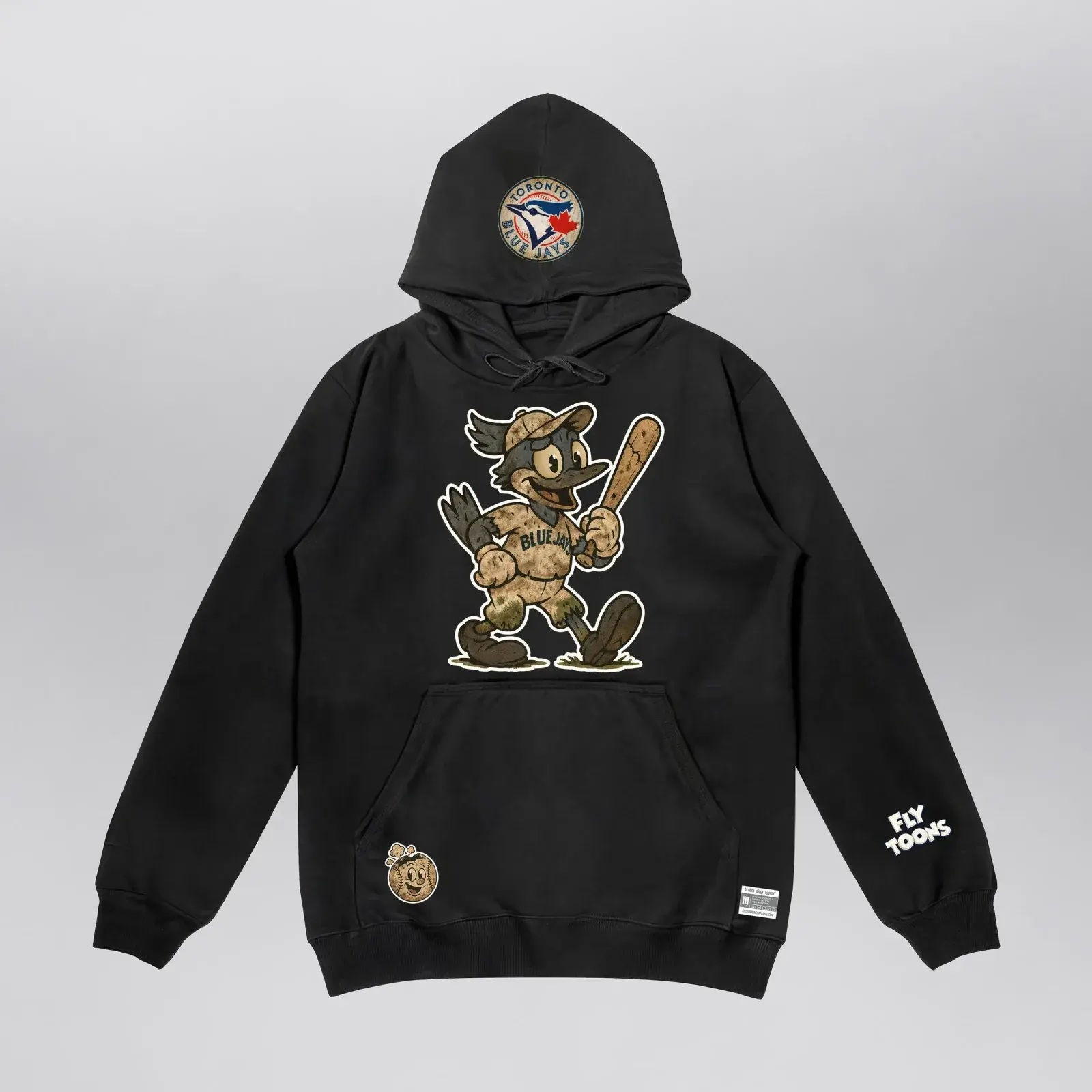 Dirty Birdy Hoodie - Fly Toons Limited Edition, product shot 1