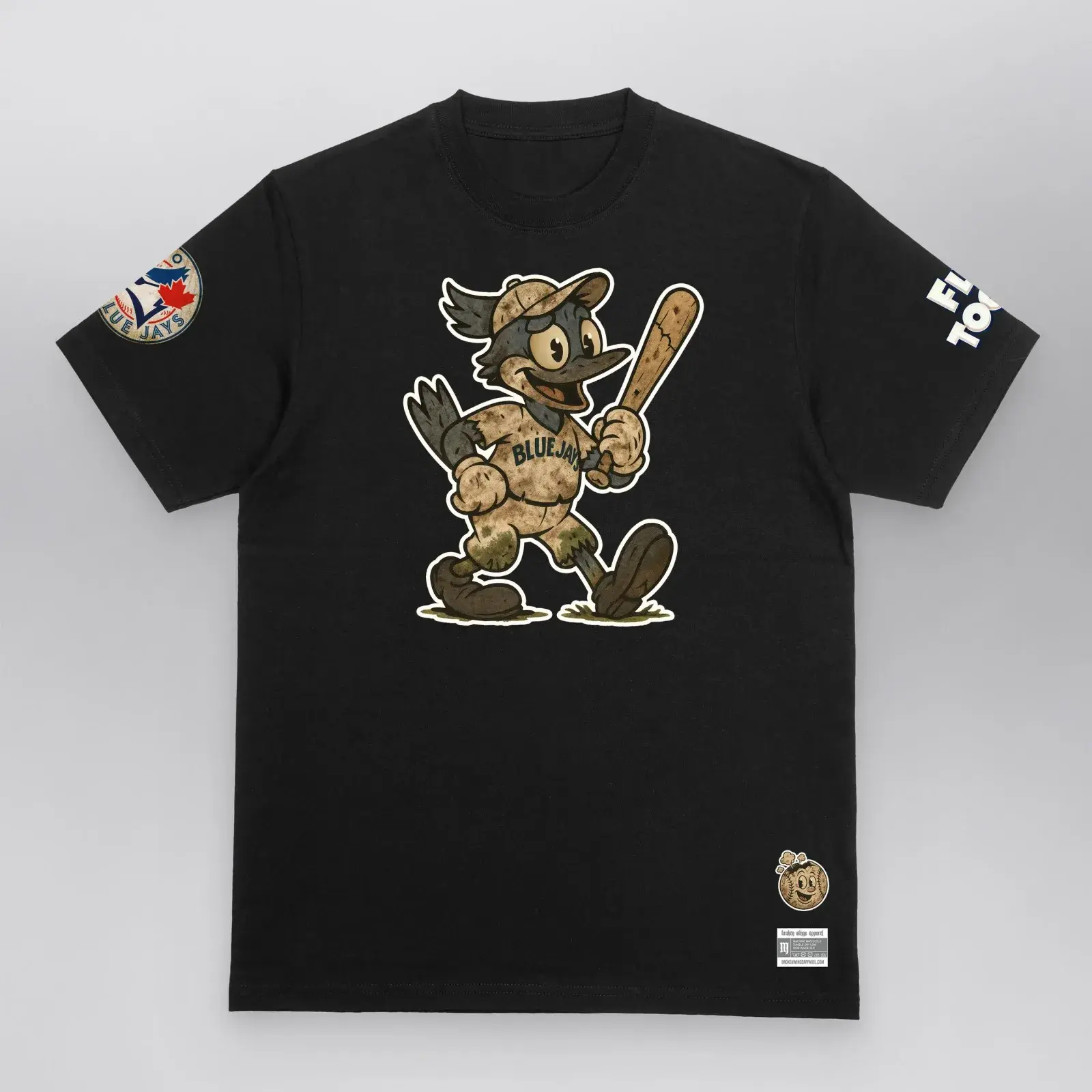 Dirty Birdy Tee - Fly Toons Limited Edition, product shot 1