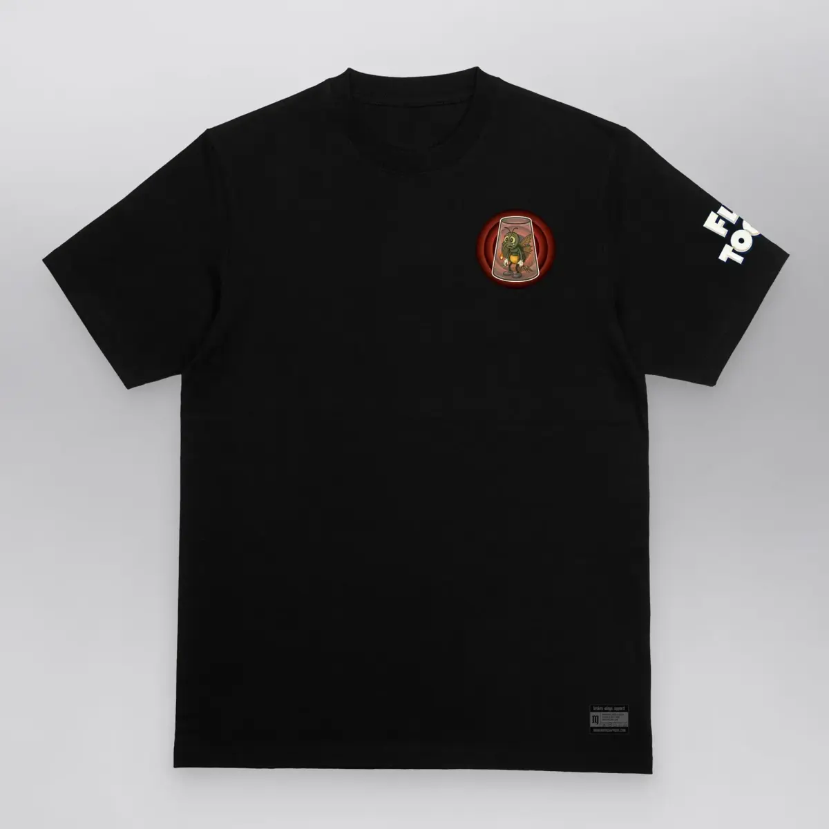 Feelin Trapped Bullseye - Fly Toons Tee, front