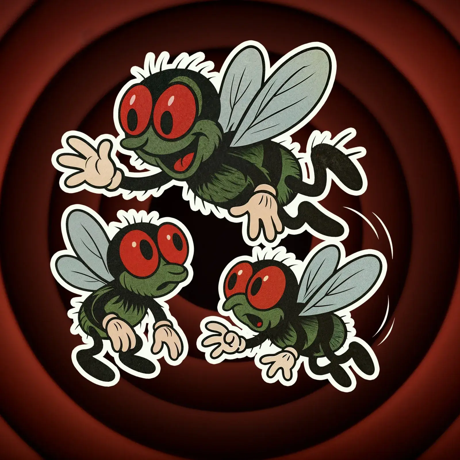 Fly Bois  - Fly Toons Tee, product shot 5