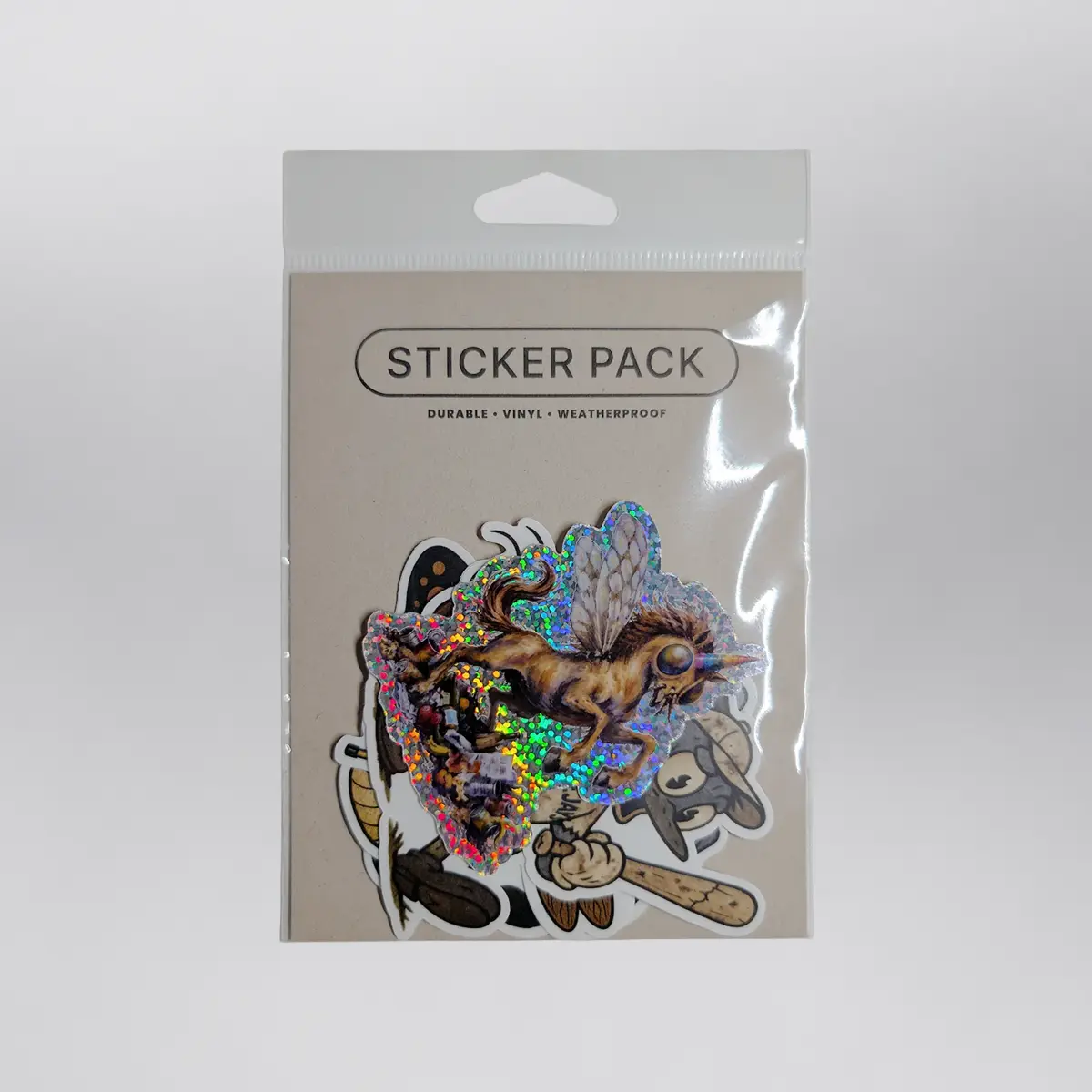 Fly Toons Sticker Pack 2.0 (x8), product shot 1