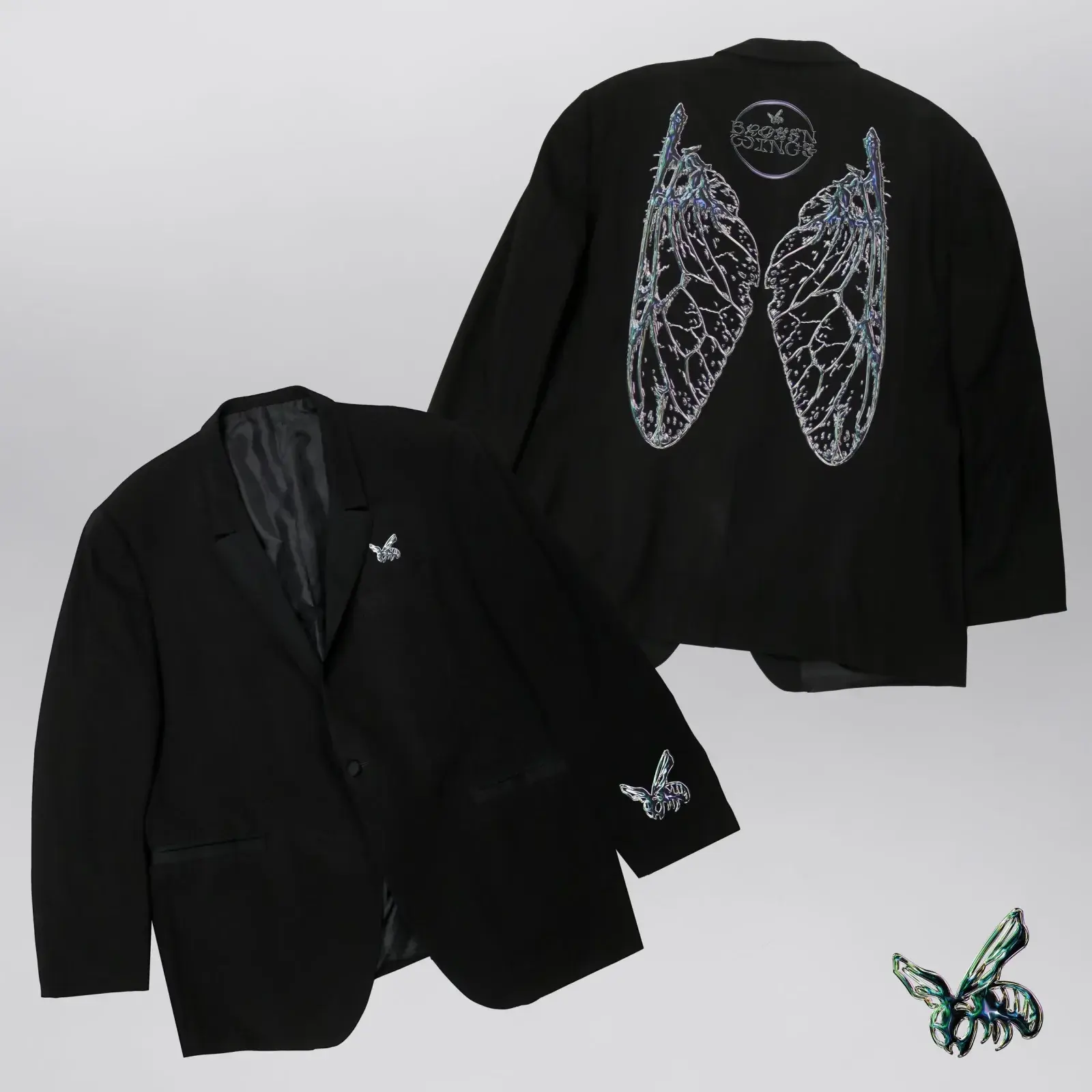 Galaxy Gloss Tuxedo Jacket (Exclusive 1 of 1), product shot 2