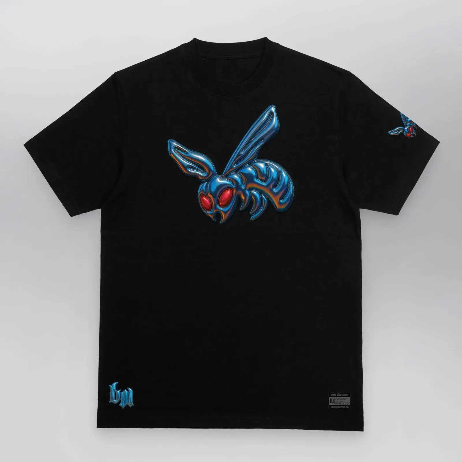 Inflated Chrome Tee, front