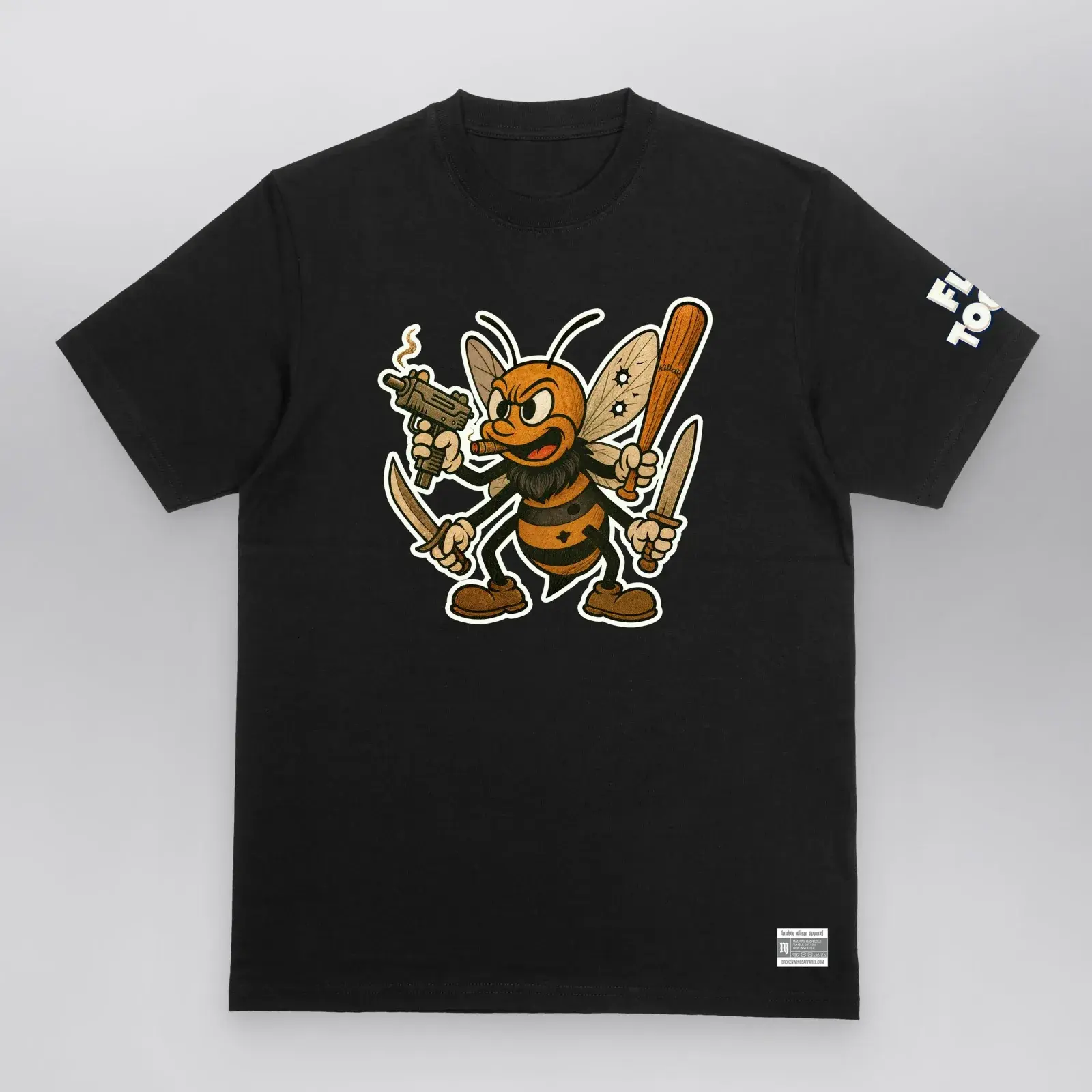 Killa Bee - Fly Toons Tee, front