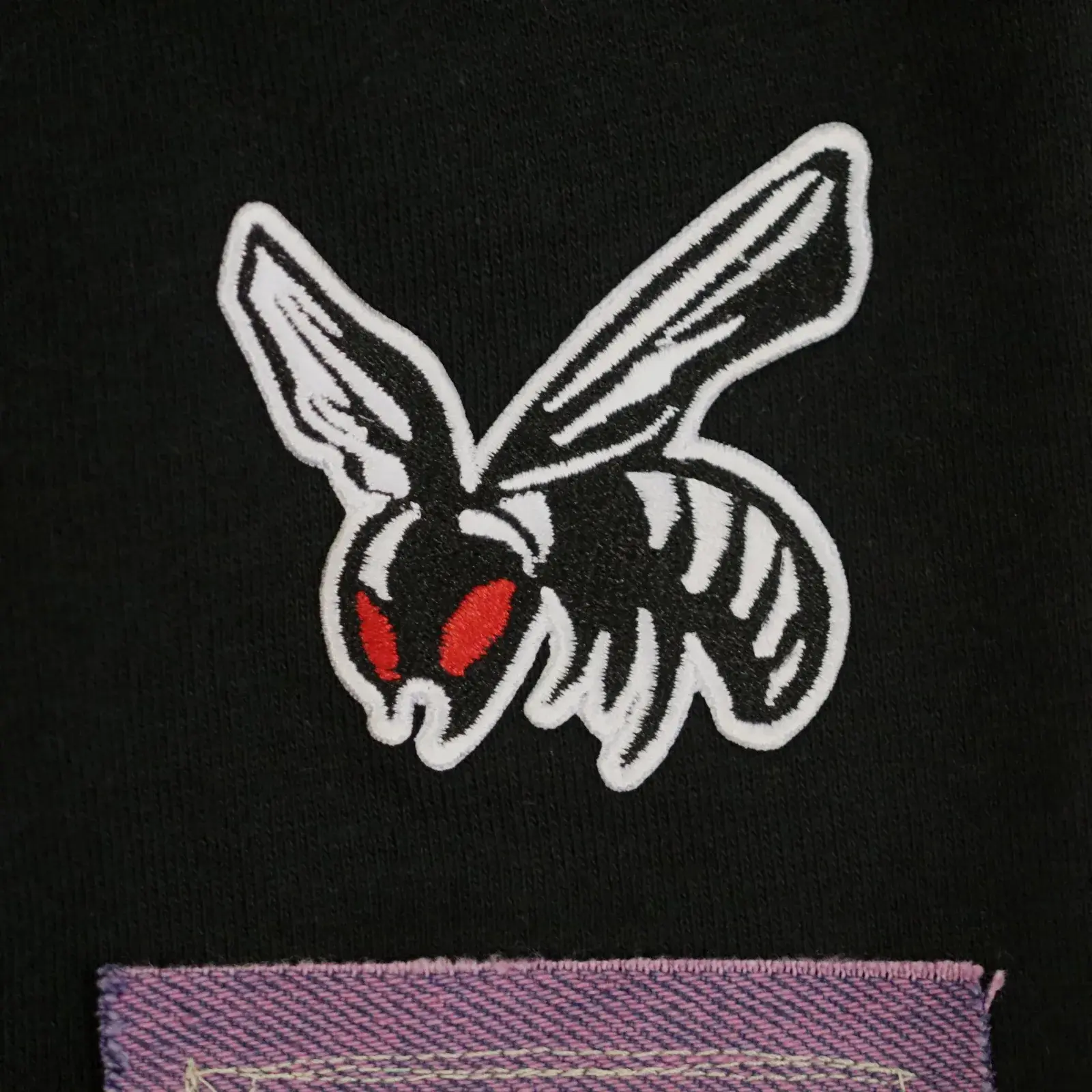 Sloppy Stitch Purple Pouch Hoodie (Exclusive 1 of 1), product shot 10