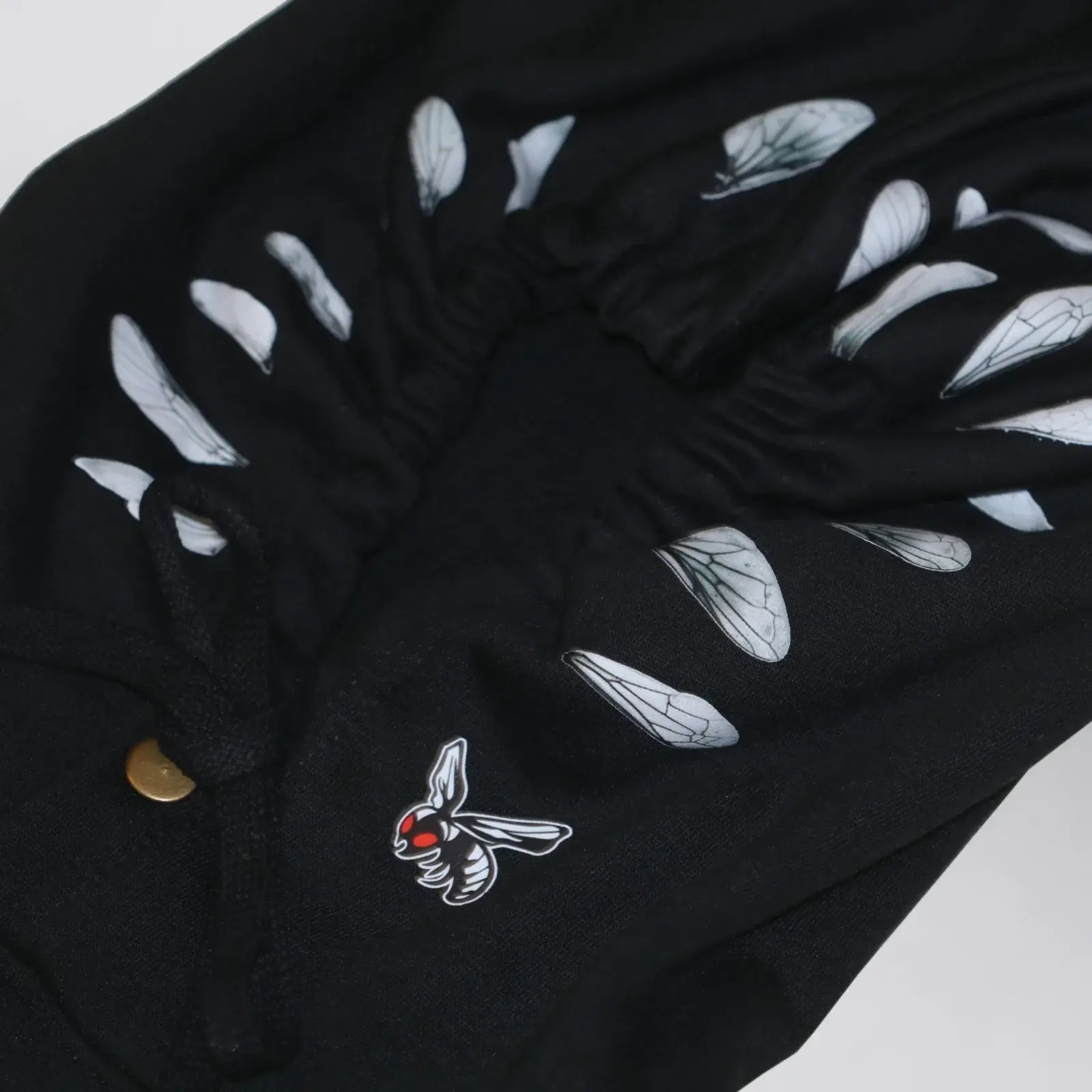 Sloppy Stitch Purple Pouch Hoodie (Exclusive 1 of 1), detail