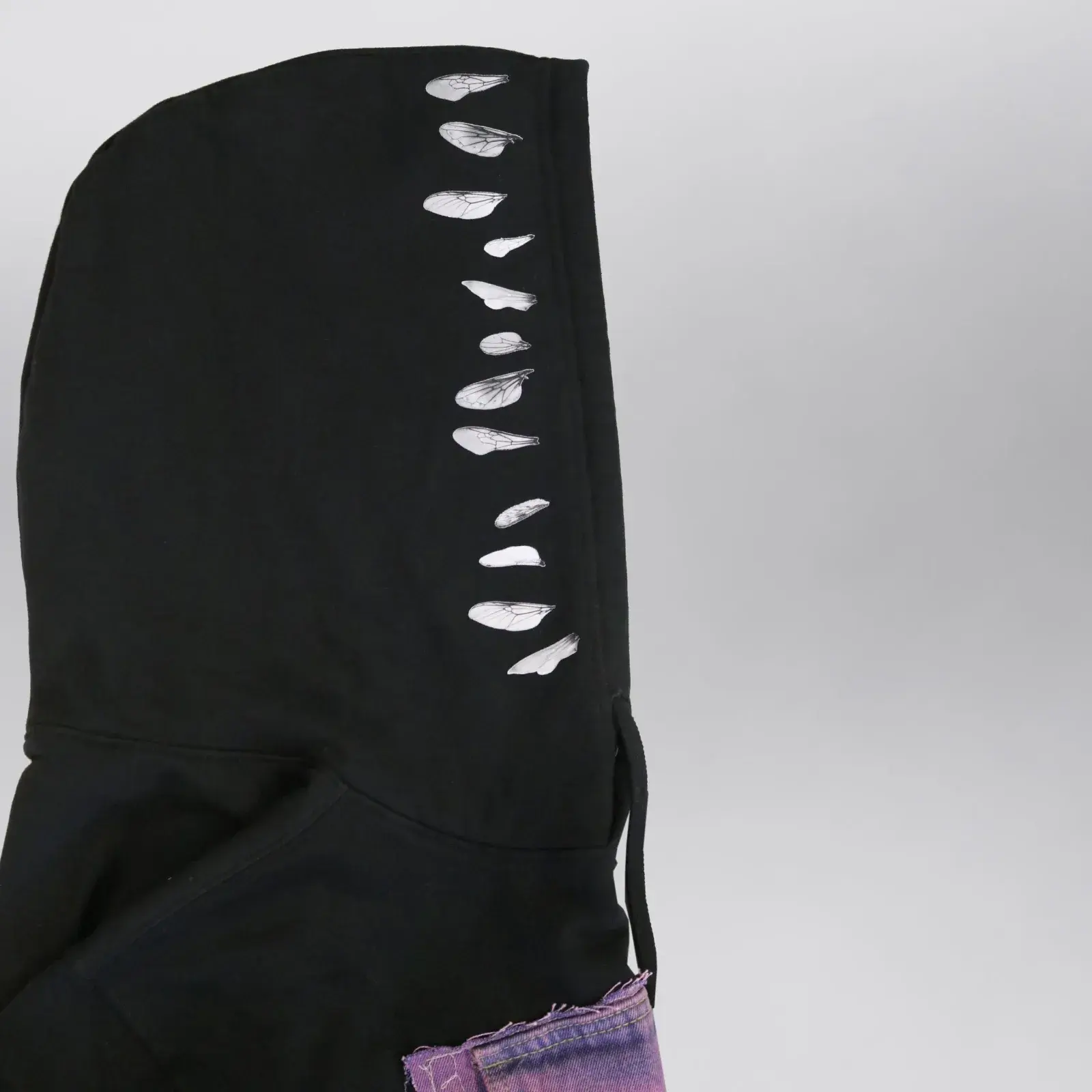 Sloppy Stitch Purple Pouch Hoodie (Exclusive 1 of 1), product shot 6