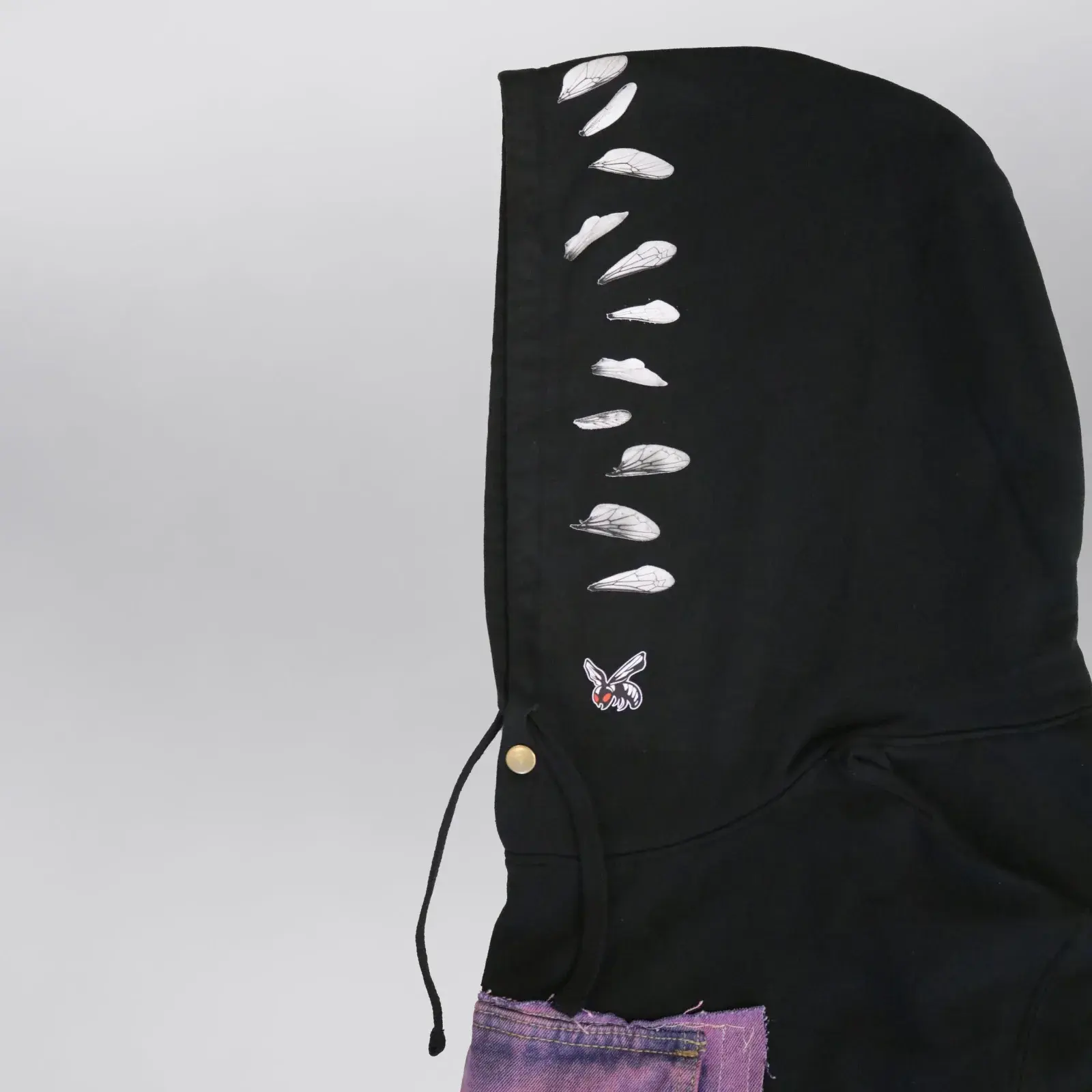 Sloppy Stitch Purple Pouch Hoodie (Exclusive 1 of 1), product shot 7