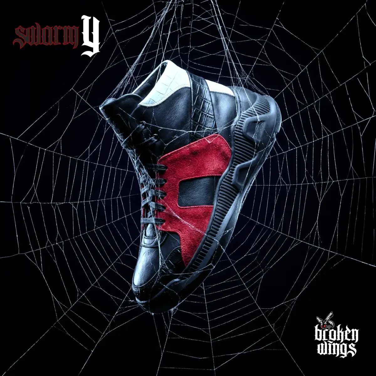 Swarm-Y 'Limited Edition' Hightop Luxury Sneakers, product shot 1