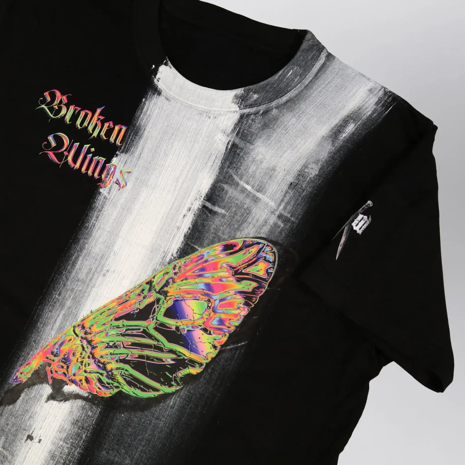 Swipe Down Oil Spill Tee (Exclusive 1 of 1), product shot 2