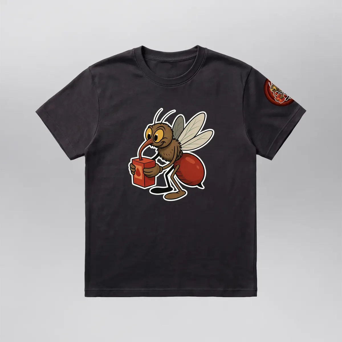 Youth's Blood Thirsty Tee - Fly Toons, front