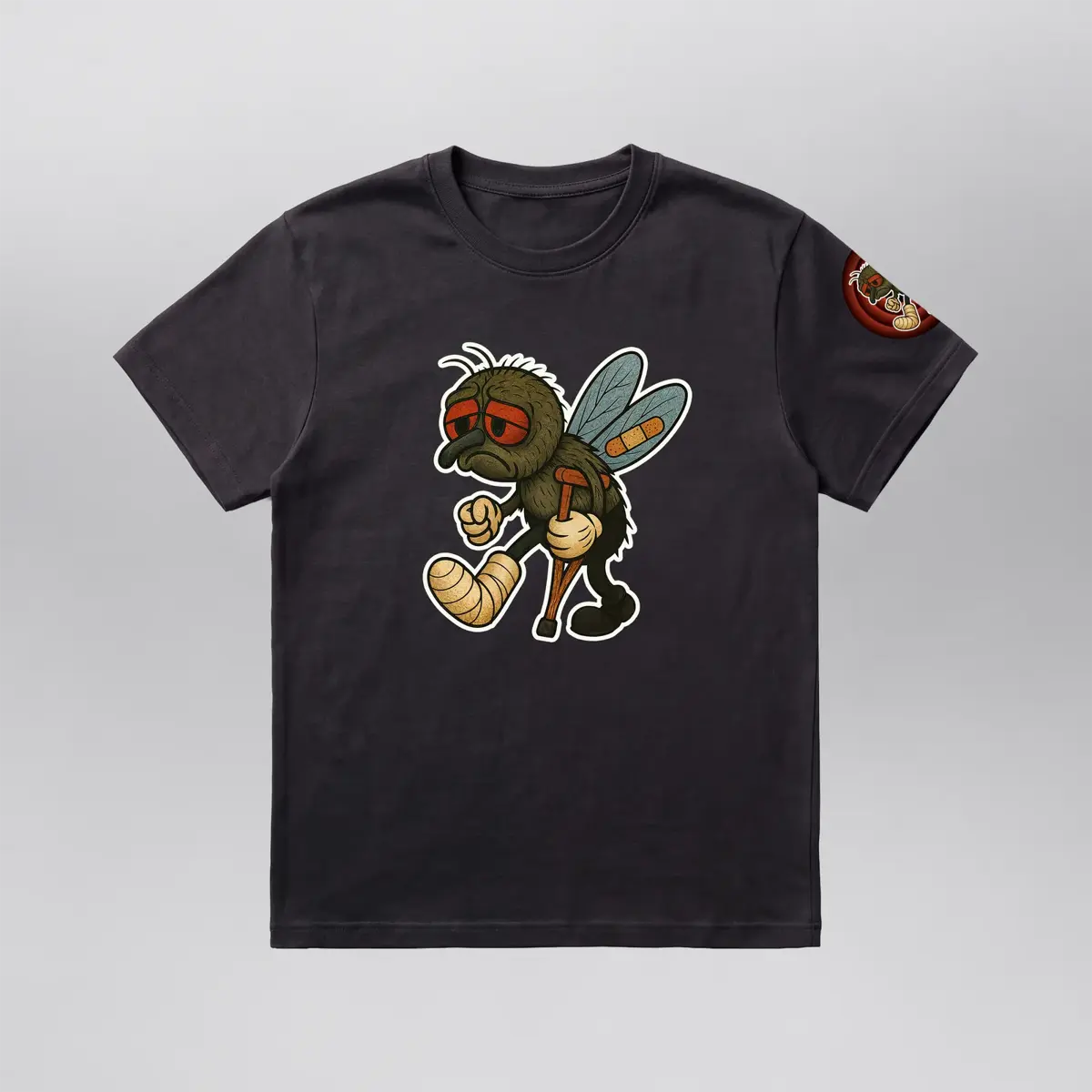Youth's Broken Spirits Tee - Fly Toons, front