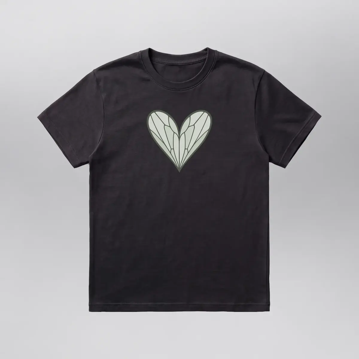 Youth's GlassWing Heart Tee, front