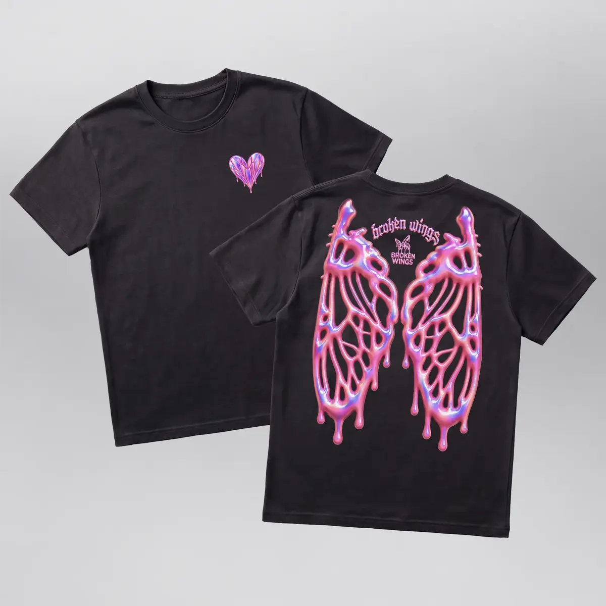 Youth's Gum Heart Tee (Version 1), product shot 1