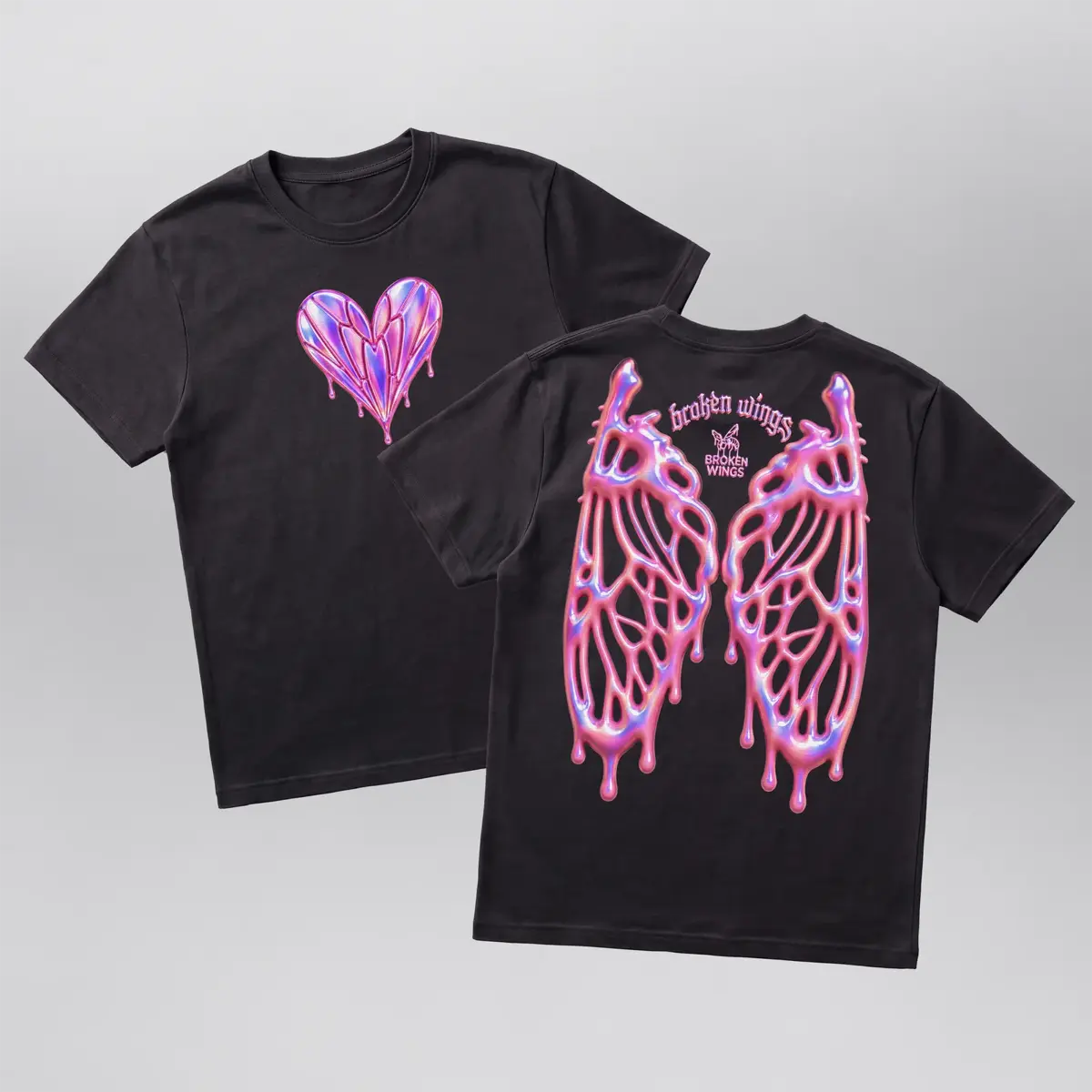 Youth's Gum Heart Tee (Version 2), product shot 1